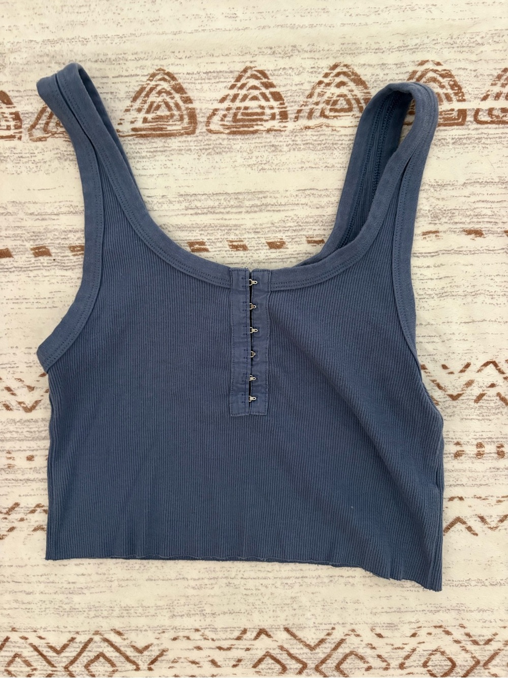 Aerie Ribbed Cropped Tank Top